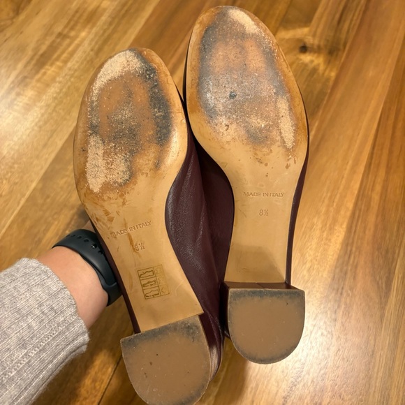 EVERLANE Day Heel in Oxblood - Picture 5 of 6